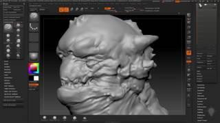 Введение в Zbrush Часть 2 : Пользовательские горячие клавиши  урок 2