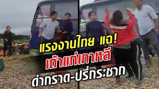 เถ้าแก่เกาหลี ด่ากราด-พุ่งตัวใส่ แรงงานสาวไทย แฉยับ นี่ไม่ใช่ครั้งแรก!  : Khaosod TV