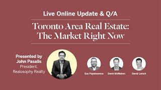 December Toronto Area Real Estate Live Update & Q/A - Thursday Dec 12th 12PM ET