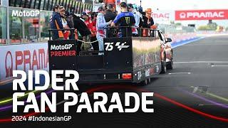 Rider Fan Parade | 2024 #IndonesianGP