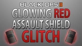 Black Ops II: Glowing Red Assault Shield Glitch