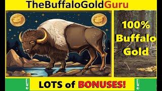 TRIPLE WILDS, 4 COINS and a SPECIAL GUEST!    #buffalogold