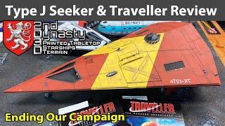 Type J Seeker 2nd Dynasty  & Mongoose Traveller 2nd Edition Review