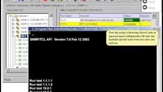 Automating Testing Using the Remote API | Set Up Automatic Testing Scripts | SilverCreek SNMP Tester
