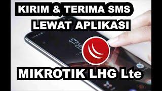 Cara Kirim dan Terima sms lewat Mikrotik LHG Lte Pakai Hp @MUNIRTV