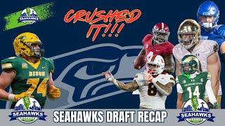 Watch out NFC WEST!!! The Seattle Seahawks just CRUSHED the NFL DRAFT!
