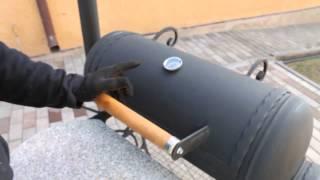 Гриль смокер мангал из газового баллона/ GRILL+SMOKER HAND MADE