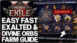 Path of Exile 2 - How to Get FAST EASY Divine, Exalted & Jeweller's Orbs - Best OP Farm Trick Guide!