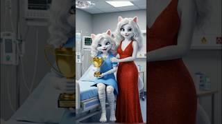 Twin Sister Cats, Two Different Worlds #cat #kitten #short #story