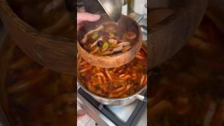 Классическая сборная солянка #солянка #рецепт #мукбанг#еда #готовимдома #brusnikina