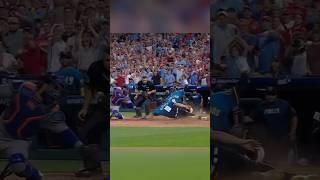 The INSANE Double Slide at Home Plate!