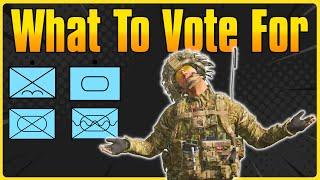 Know What To Vote For In Squad!!  - Battalion / Sub Faction Breakdown