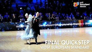 Evaldas Sodeika & Ieva Zukauskaite | Quickstep | WDSF European Championship 2023