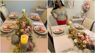 Thanksgiving Tablescape 2021  Martha D. Solomon