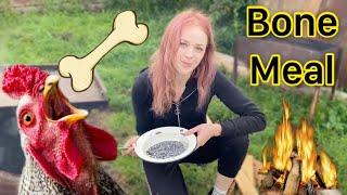 Secret DIY HACK - burnt bones for healthiest chickens.