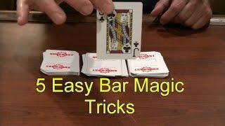 5 Easy Bar Magic Tricks Epic Cool Simple Magic Trick