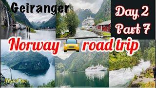  Discovering Geirangerfjord: Day 2 Part 7 Fjord in Norway | Exploring Village in Norway-Geiranger