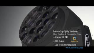 led moving head light par can led par show