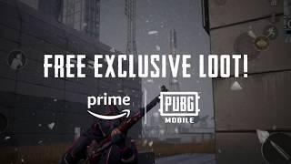 PUBG MOBILE Amazon Prime Loot