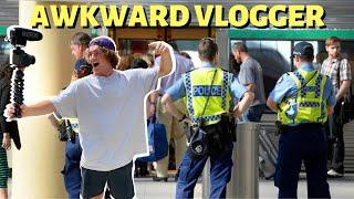 Awkward Vlogger Prank (In Front of Police!)