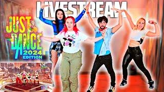 1st JUST DANCE 2024 STREAM  w/ INTERNATIONAL FRIENDS 