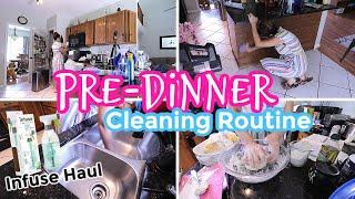 CLEANING ROUTINE RIGHT BEFORE DINNER | AFTERNOON CLEANING ROUTINE | CLEANING PRODUCTS HAUL