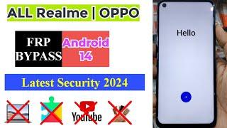 Android 14 : OPPO Realme Android 14 FRP Bypass without PC | All Realme 5G Mobile Unlock #ANDROID14