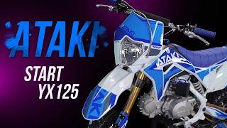 ATAKI START YX125 - Самый дешевый питбайк / Обзор мотоцикла