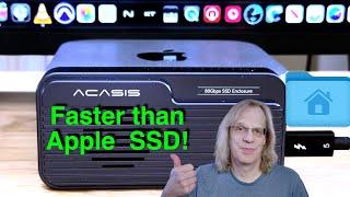 Ultimate External SSD for Mac Mini M4 Pro. ACASIS TB 501 Pro Thunderbolt 5.