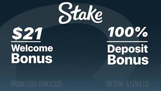 Stake Promo Code "BONUS2025" — Get $21 Reload or 100% Bonus Up to $250 (stake promo code 2025)