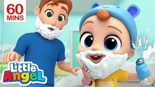 Daddy is My Hero | My Daddy Song & More Little Angel Kid Songs