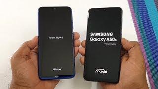 Redmi Note 8 vs Samsung A50s SpeedTest & Camera Comparison