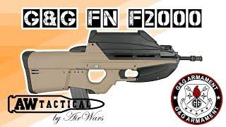 Страйкбольный автомат G&G FN F2000 с оптическим прицелом 200918 / 200917