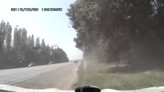 Не смог уйти от ДТП...