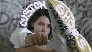 КАСТОМ КРОССОВОК | Моё первое видео | CUSTOM SHOES