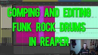 Mixing Stuff: Comping and Editing Funk Drums in REAPER and HUGE ANNOUNCEMENT