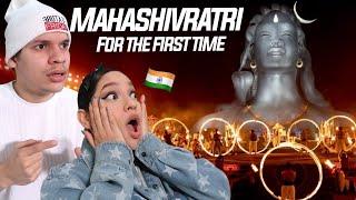 I CAN'T BELIEVE THIS IS REAL!? Latinos react to INDIAN FESTIVAL - Mahashivratri for the first time!