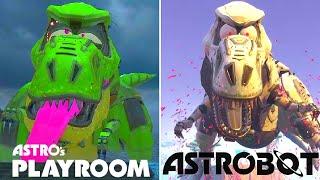 ASTRO BOT PS5 - T-Rex Dinosaur Boss Comparison (2020 vs 2024)