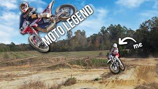 Trying to Learn Supercross ft. Josh Grant