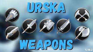 Urska Weapons | All Weapon Builds - Dauntless 1.10.2