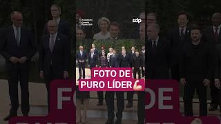 Con puro LÍDER : así fue la foto oficial de la CUMBRE del G7 con CLAUDIA SHEINBAUM 