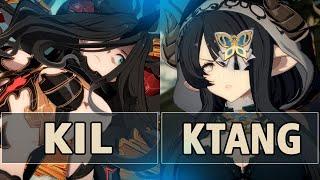 GBVSR:Kil (Versusia) Vs Ktang (Narmaya B.Butterfly)| High Level Gameplay.