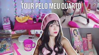 Tour pelo meu quarto🩷 coisinhas da Barbie  quarto rosa/lilás🩷room tour 🩷tour por mi habitación 🩷