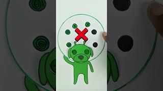 Guess The real eyes of Dog The Alien Green Dog #memes #trending #art