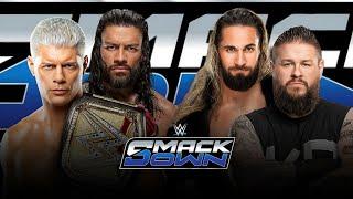 Roman Reigns & Cody Rhodes vs Seth Freakin Rollins & Kevin Owens Full match WWE SmackDown 2024