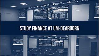 Study Finance at the University of Michigan-Dearborn