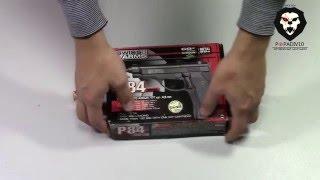 Пневматический пистолет Swiss Arms P84 Beretta. Купить popadiv10.ru