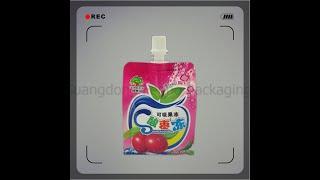 cosmetic spout pouch,spouted pouch filling