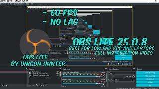 OBS Lite 2016 By @jorxmehrab | Best For Low End PC | @XRIMFF Makes A Video About My OBS Lite