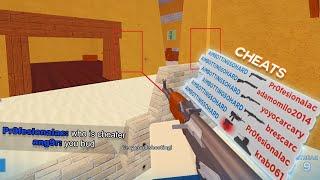 Destroying an AIMBOT HACKER... (Roblox Arsenal)